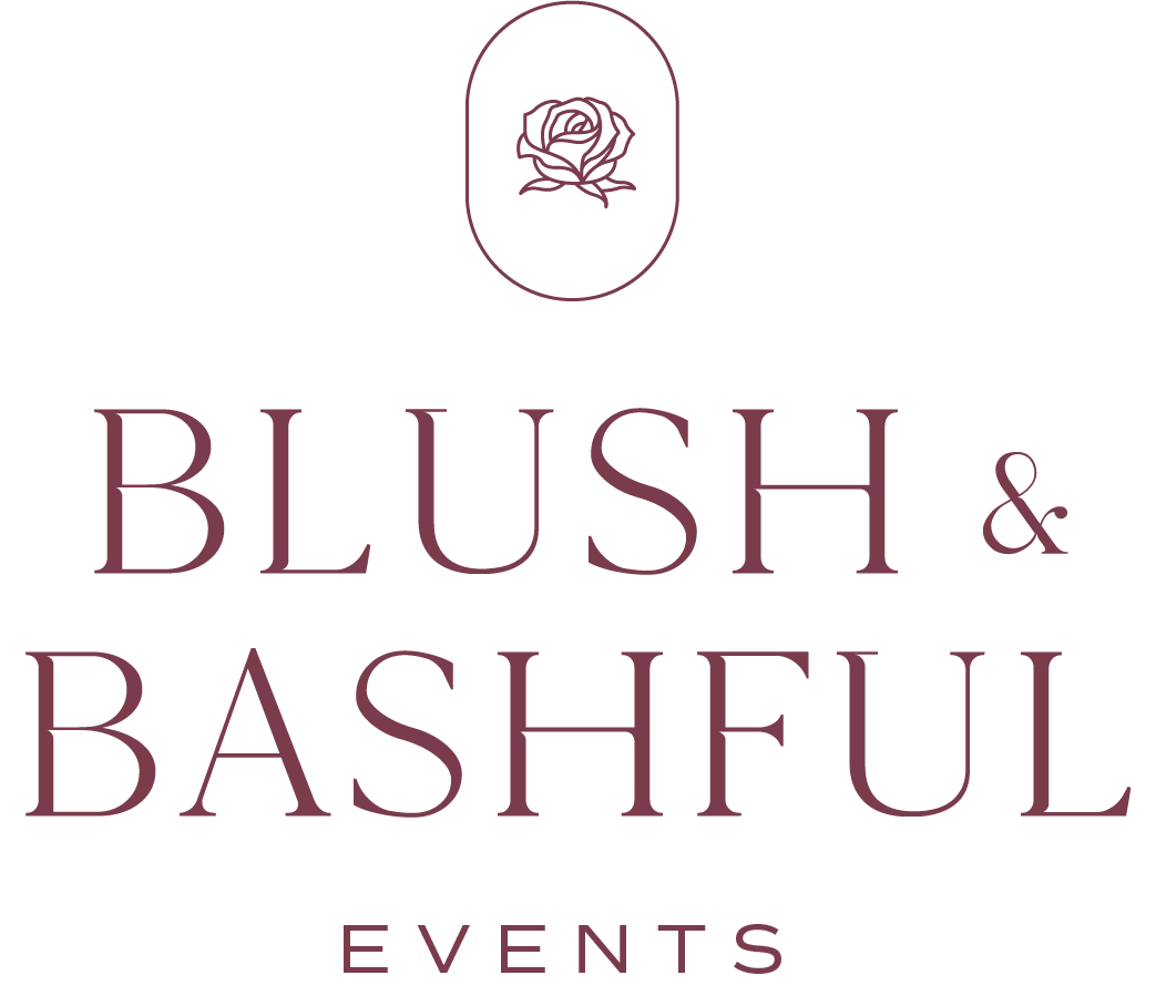 Blush & Bashful Events Logo